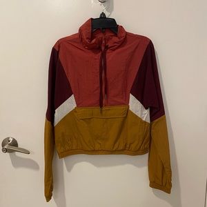 Vintage Cropped Windbreaker